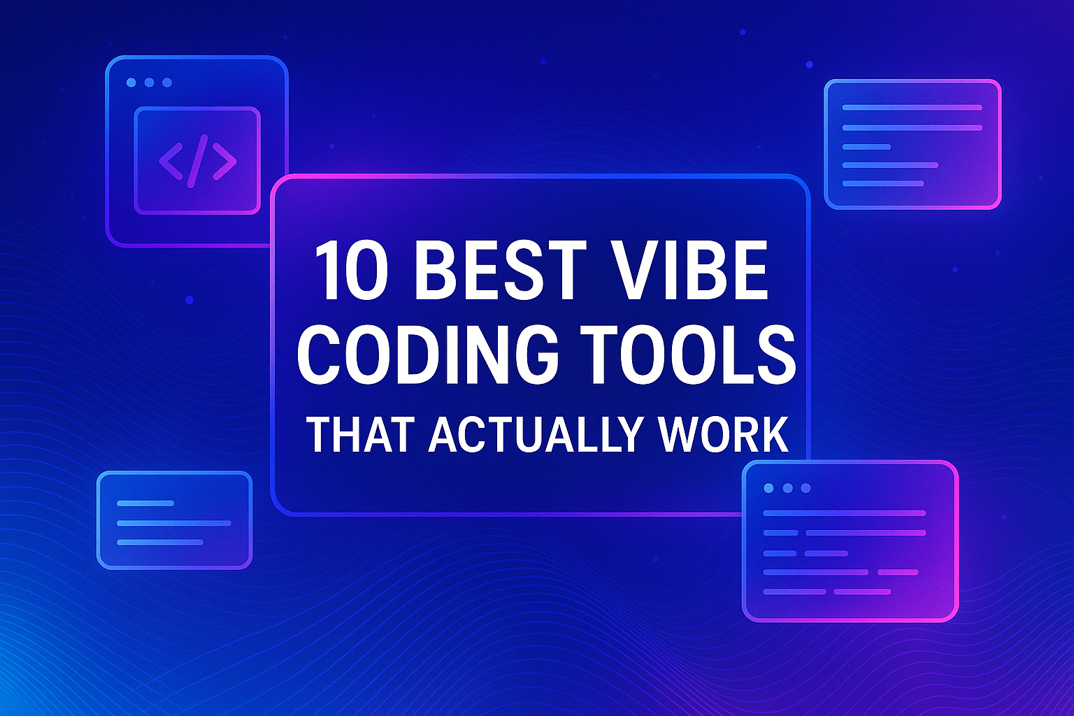 Les meilleurs outils Vibe Coding