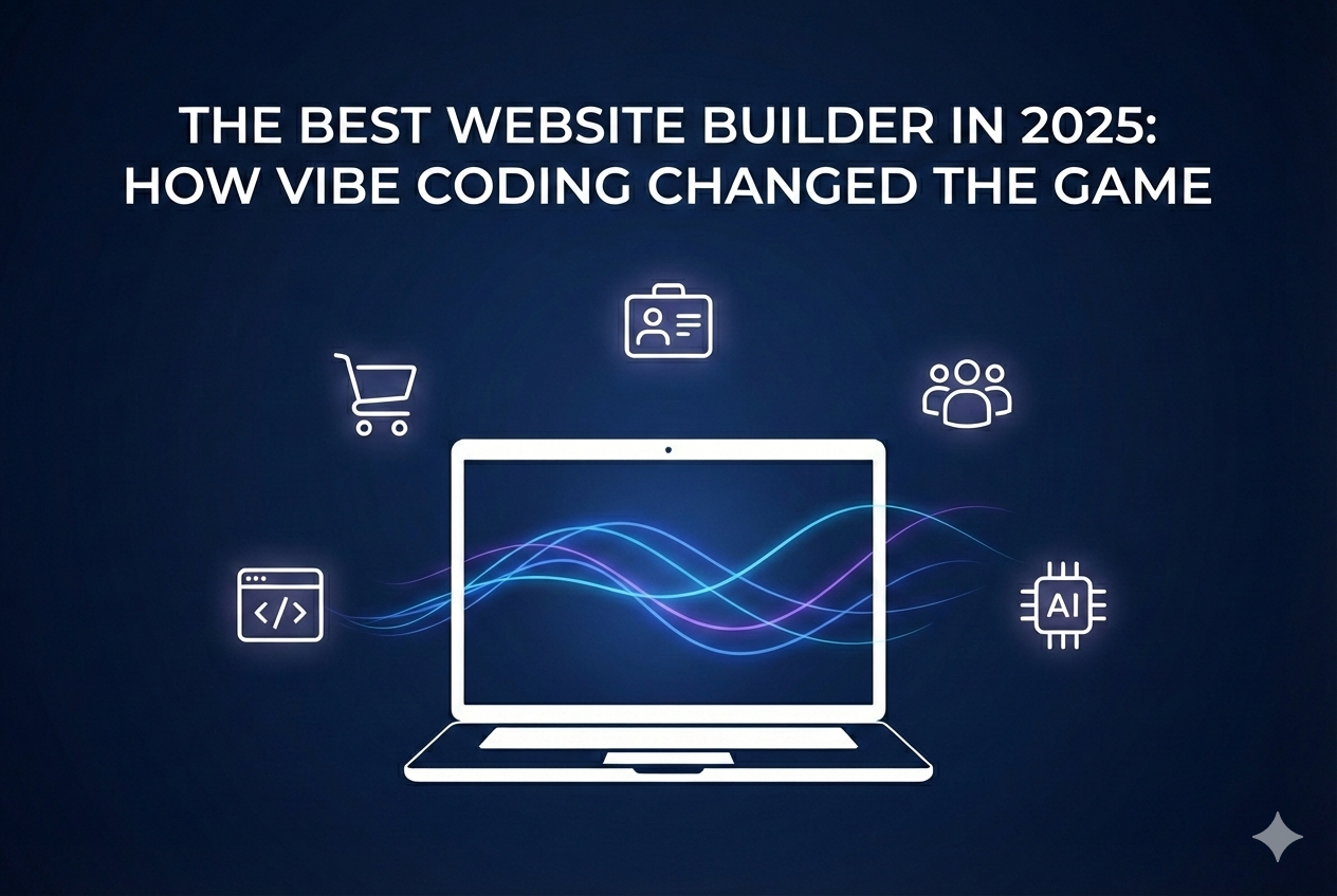 Meilleurs créateurs de sites et outils Vibe Coding